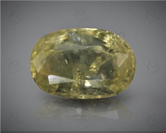 Yellow Sapphire Unheated & Untreated Natural Certified 6.65 CTS ( 92829 )